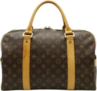 Louis Vuitton Pre-owned Handbags, female, Brown, Size: ONE SIZE Pre-owned Canvas Handbag