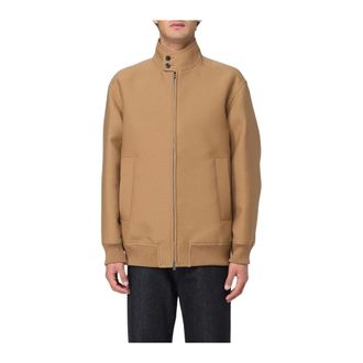 Gucci Light Jackets, male, Beige, S, ZipUp Bomber Jacket