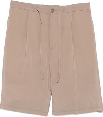 Hev&ograve; Korte Broeken, Heren, Beige, L, Casual Shorts