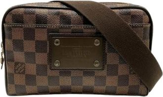Louis Vuitton Pre-owned Damier Pochette - Dames - Vintage Heuptassen - Bruin - ONE Size - Vintage