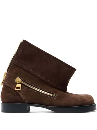 J.W.Anderson leather ankle boots - Brown