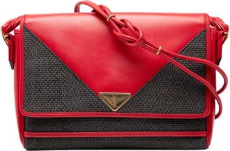Saint Laurent Pre-owned Cross Body Bags, female, Red, Size: ONE SIZE Saint Laurent Vintage Crossbody Bag