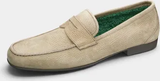 Fratelli Rossetti Mens Portofino Yacht Penny Loafers In Tortora