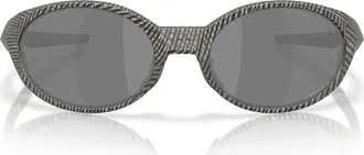 Oakley Eyejacket Redux 58mm Rectangular Sunglasses in Matte Grey Ink/prizm Black at Nordstrom