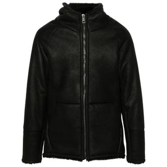 Eraldo Hooded Leather Jacket