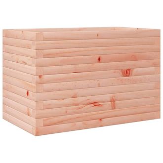 Berkfield Home Garden Planter 70x40x45.5 cm Solid Wood Douglas in Light Brown