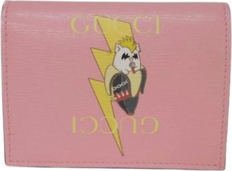 Gucci Pre-owned Wallets, female, Pink, Size: ONE SIZE Pre-owned Vintage Wallet