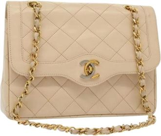 Chanel Pre-owned borse Chanel di pelle - - Pre-owned - Donna - Beige - ONE SIZE