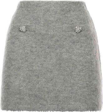 Self Portrait Knit Mini Skirt