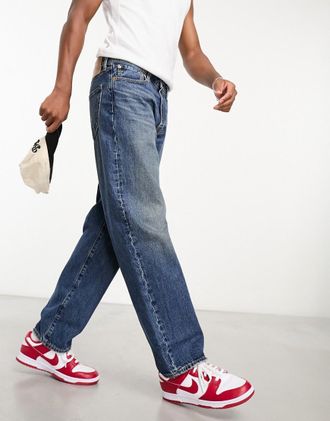 Levi's 568 Stay Loose - Jeans lavaggio blu navy