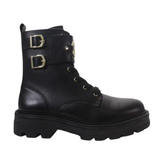 Liu Jo Taylor Enkellaarsjes - Dames - Veterlaarzen - Zwart - 40 EU - Schoenen