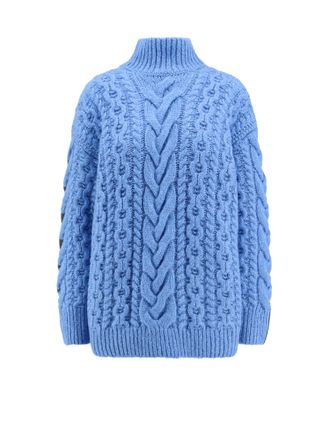 Stella McCartney Bicolor Alpaca Blend Sweater-Donna
