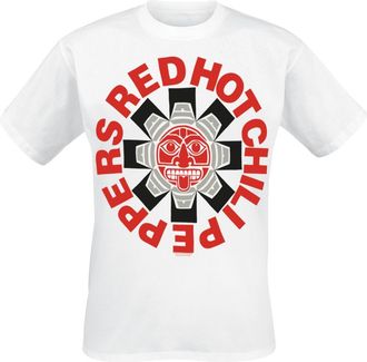 Red Hot Chili Peppers Aztec T-Shirt White M
