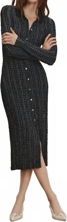 Veronica Beard Barrett Midi Dress In Navy