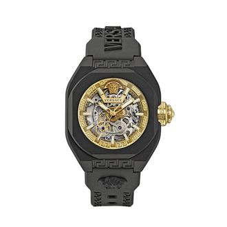 Versace Black Synthetic Bracelet Mens Watch