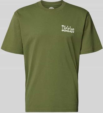 Dickies T-Shirt mit Logo Modell VERNAL in Gruen, Gr&ouml;&szlig;e XXL