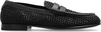 Dolce & Gabbana Loafers schoenen - Heren - Loafers - Zwart - 39 EU - Leer - Schoenen