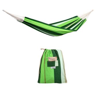Amazonas Sandals Amazonas Paradiso Family Hammock - Hand-Woven Brazilian Cotton in Green
