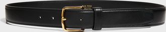 The Row Classic Calf Leather Belt