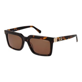 Guess Bruin Acetaten Zonnebril