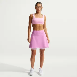 Nike Womens One Dri-FIT Skirt in Purple | IM9935-504