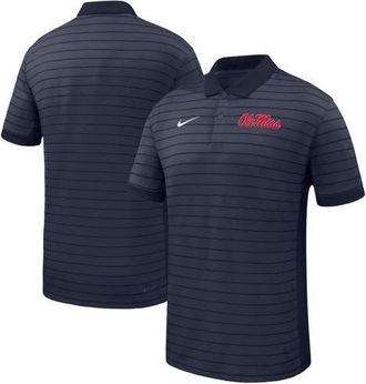 Nike Mens Nike Navy Ole Miss Rebels 2025 Early Season Coaches Sideline Victory Stripe Performance Polo at Nordstrom, Size Xx-Large