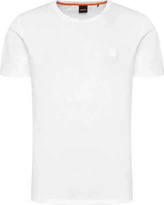 HUGO BOSS Tales T-Shirt - Heren - T-shirts - Wit - L - Katoen - Tops