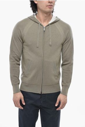 Paolo Pecora Extra-Fine Virgin Wool Hoodie size M