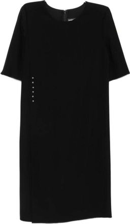 Emporio Armani Korte jurk - Dames - Korte kleedjes - Zwart - 2XS - Kleedjes