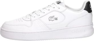Lacoste L001 Sneakers - Heren - Sneakers - Wit - 41 EU - Leer - Schoenen
