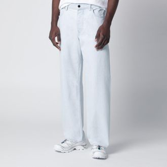 Stone Island Light indigo wide-leg jeans