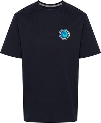 Patagonia Unity Fitz T-shirt - men - Recycled Cotton/Recycled Polyester - S - Blue