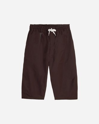 adidas Wales Bonner x Y-3 Ripstop Shorts Aurora Coffee