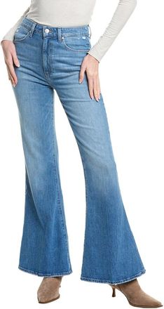 Paige Charlie Gabriella Distressed Flare Leg Jean