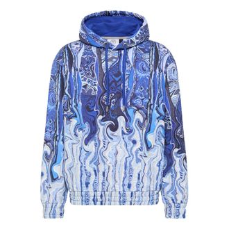 Carlo Colucci Heren, Sweatshirts & Hoodies, Blauw, Maat: S