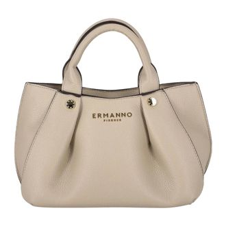 Ermanno Scervino Small Tote Billie - Dames - Tassen - Beige - Maat: ONE Size Zijde