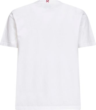 MC2 Saint Barth Mens T-Shirt Denver White Cotton T-Shirts And Polos