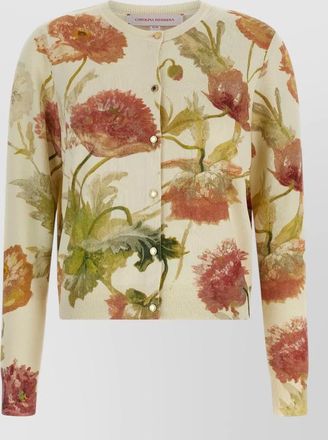 Carolina Herrera floral-print cardigan