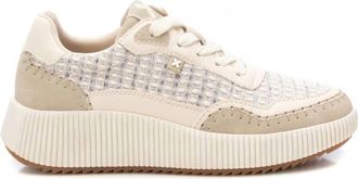 Xti Womens Fashion Sneakers In Beige