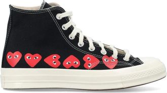 Converse Hartprint Hoge Sneaker - Dames - Sneakers - Zwart - 38 1/2 EU - Schoenen