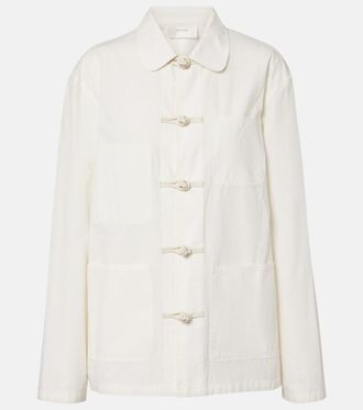 The Row Behati cotton poplin jacket