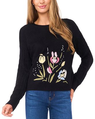 Ted Baker Embroidery Wool-Blend Sweater