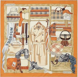 Burberry Foulard in seta - BURBERRY - gender_Woman