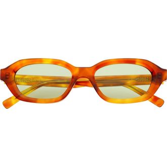 Freyrs Eyewear Tokyo Small Rectangular Sunglasses in Honey at Nordstrom
