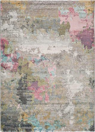 Atticgo Alfombra abstracta gris/multicolor 160x230 cm
