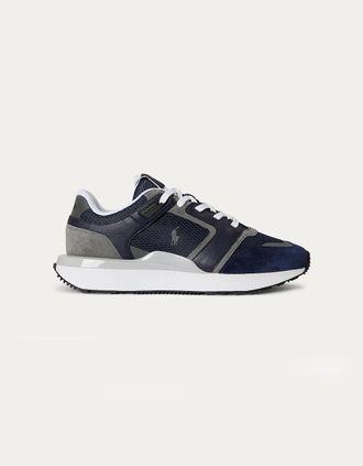 Polo Ralph Lauren Mens Polo Ralph Lauren TRN 89 PP V2 Mens Casual Trainers Navy/Grey - Blue - Size: 11