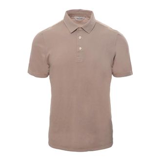 Gran Sasso Polo Shirts, male, Beige, Size: 2XL Polo Shirt