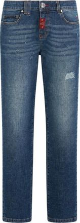 Philipp Plein Uomo, Jeans, Blu, W38, new