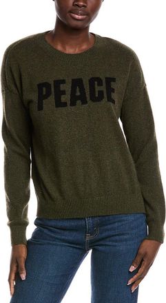 Minnie Rose Peace Cashmere Sweater