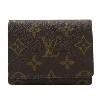 Louis Vuitton Pre-owned Wallets, female, Brown, Size: ONE SIZE Pre-owned Monogram Card Case